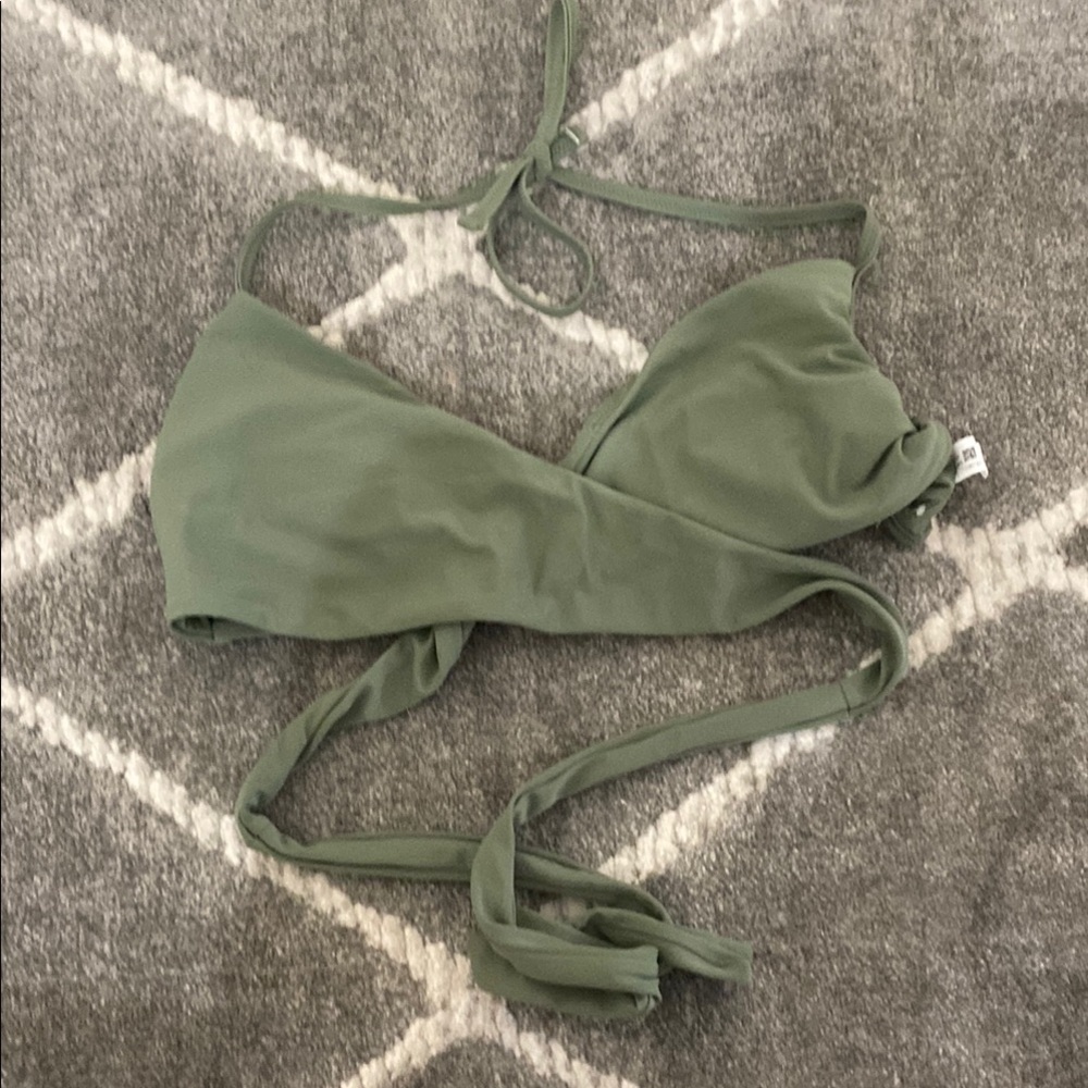 Aerie Wrap bikini top